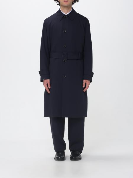 Virgin Wool Trench Coat Lardini