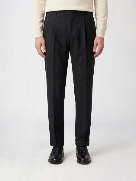 Stretch Virgin Wool Tailored Trousers PT01