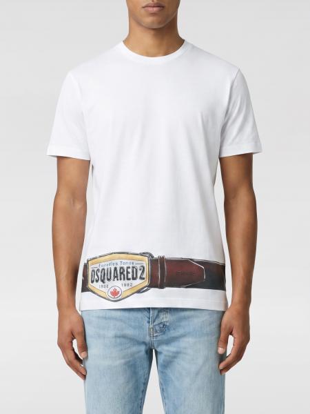 Dsquared2 Cotton T-shirt with Printed Logo