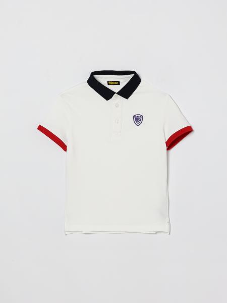 Blauer Cotton Polo Shirt with Logo
