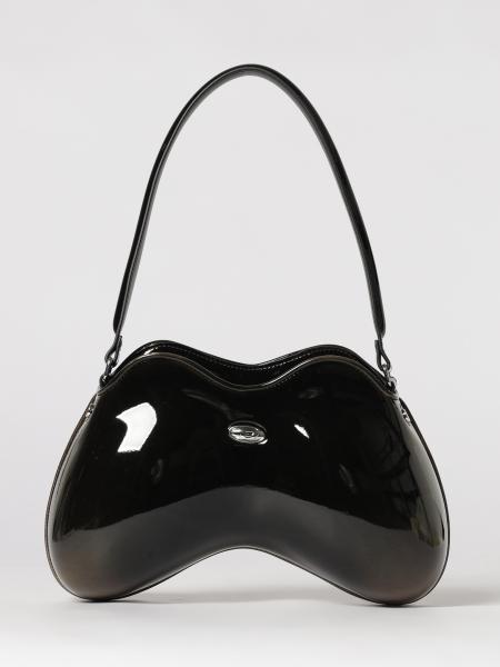 Diesel Double-D Lackledertasche