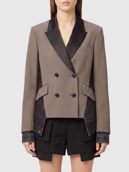 Sacai Double-Breasted Wool Blazer