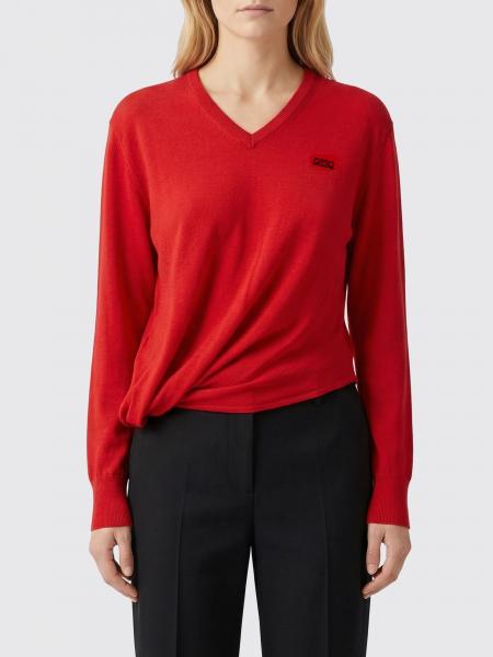 Loewe Draped Wool Blend Sweater