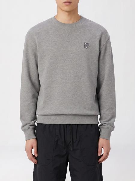 Sudadera de algodón con cuello redondo Maison Kitsuné