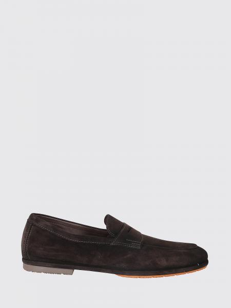 Santoni Suede Loafers