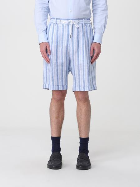 Short en mélange de viscose à rayures Tagliatore