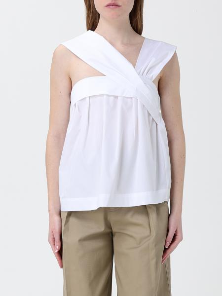Tela Cotton One-Shoulder Top