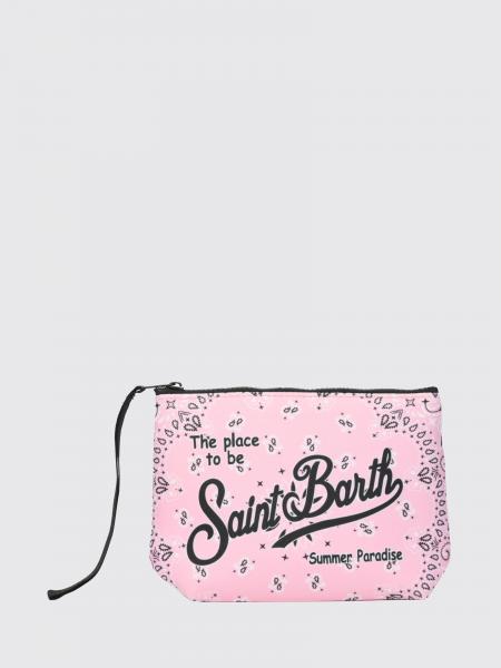 Aline Striped Polyester Pouch MC2 Saint Barth
