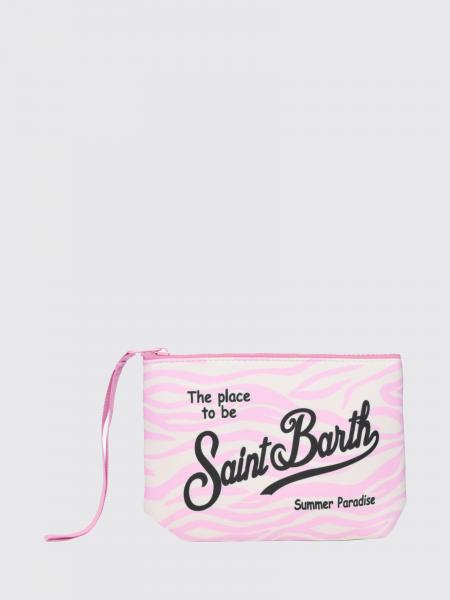 Aline Striped Polyester Pouch MC2 Saint Barth