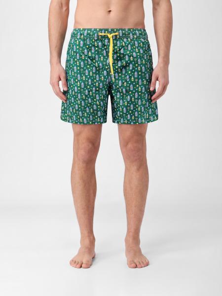 Printed Boxer Swim Trunks Mc2 Saint Barth