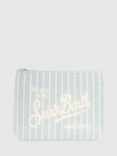 Aline Chenille- und Baumwollfrottee-Pochette MC2 Saint Barth