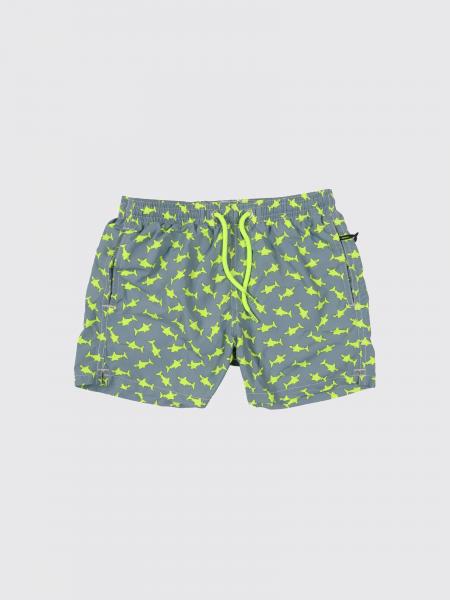 Printed Polyester Swim Trunks Mc2 Saint Barth