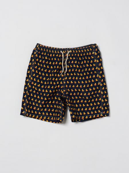 Printed Polyester Swim Trunks Mc2 Saint Barth