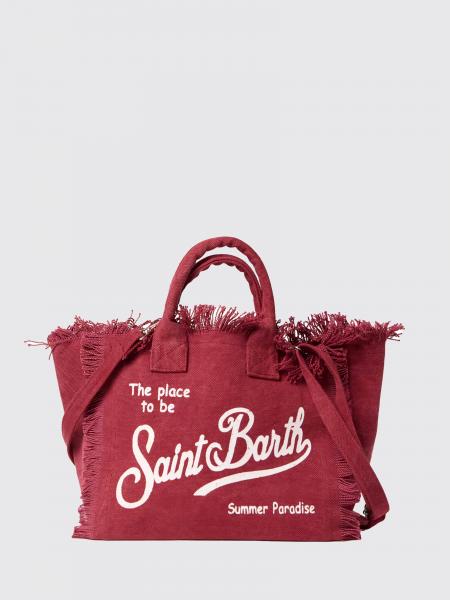 Colette Baumwoll-Canvas-Tasche mit Logo MC2 Saint Barth