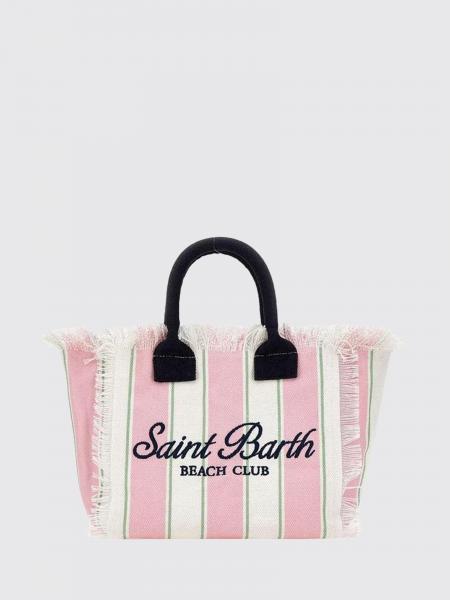 Colette Baumwoll-Canvas-Tasche mit Logo MC2 Saint Barth