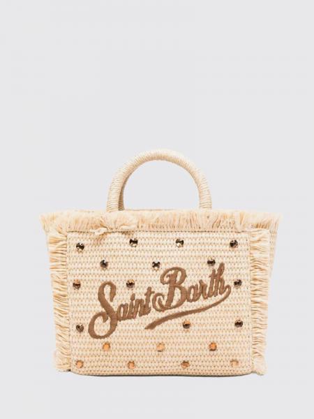 Vanity Basttasche mit Animalier-Jacquardmuster MC2 Saint Barth