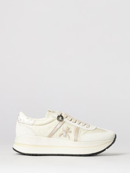 Bethcoin Suede and Mesh Sneakers Premiata