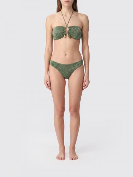 Bikini Lumiere Oséree in poliammide e lurex con applicazioni