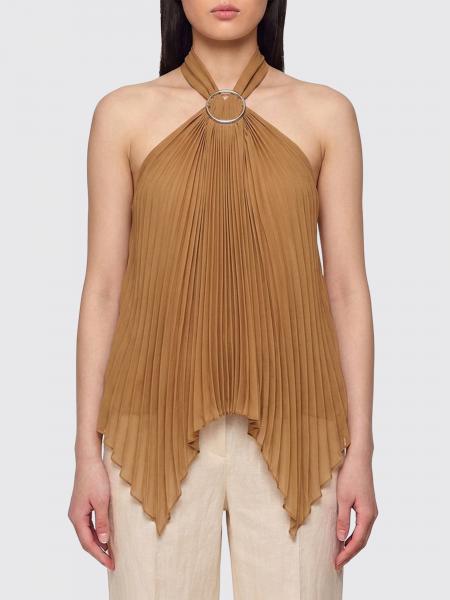 Valzer Pleated Polyester Top Max Mara