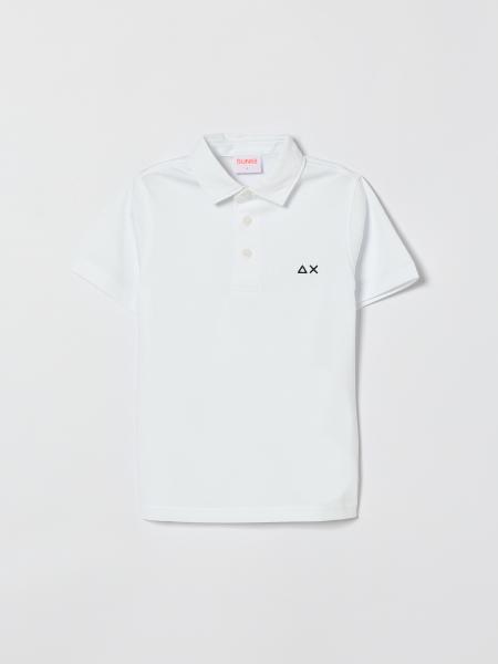Cotton Polo Shirt With Logo SUN68