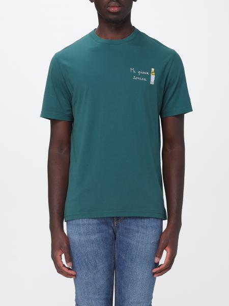 Cotton Crew Neck T-Shirt MC2 Saint Barth