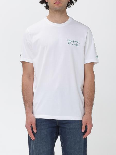 Cotton Crew Neck T-Shirt MC2 Saint Barth