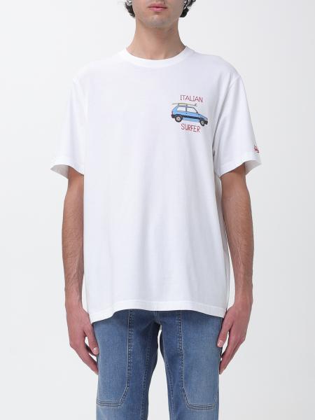 Cotton Crew Neck T-Shirt MC2 Saint Barth