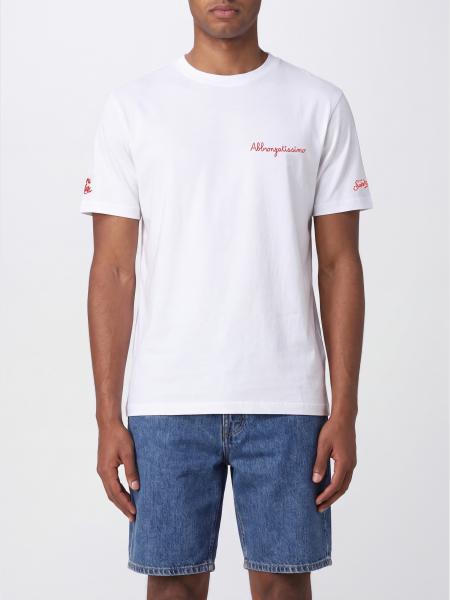 Cotton Crew Neck T-Shirt MC2 Saint Barth