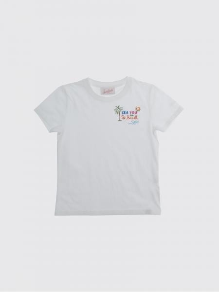 Mc2 Saint Barth Printed Cotton T-Shirt
