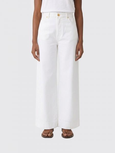 Alberta Ferretti 코튼 팬츠