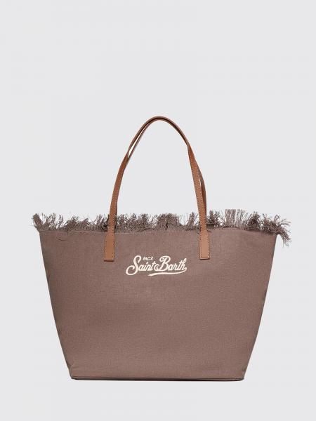 Mc2 Saint Barth Schultertasche aus Baumwollmischung mit Logo