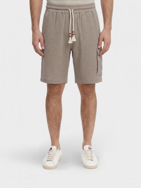 Cotton Cargo Shorts MC2 Saint Barth
