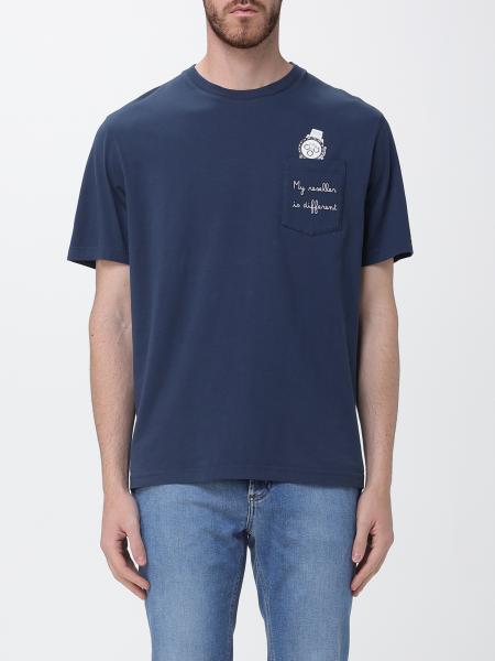T-shirt in cotone con logo Mc2 Saint Barth