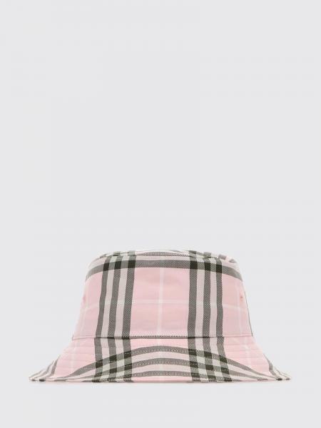 Burberry Cotton Bucket Hat with Vintage Check Print