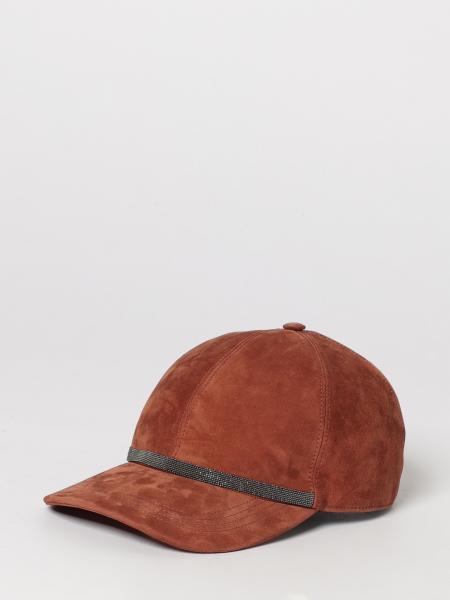 Brunello Cucinelli Baseballkappe aus Wildleder