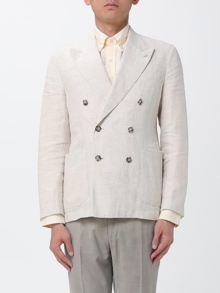 Single-Breasted Linen Blazer Manuel Ritz