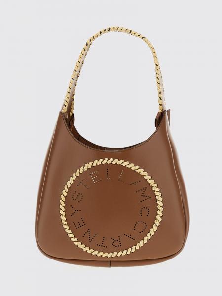 Stella McCartney 로고 펀칭 인조 가죽 백