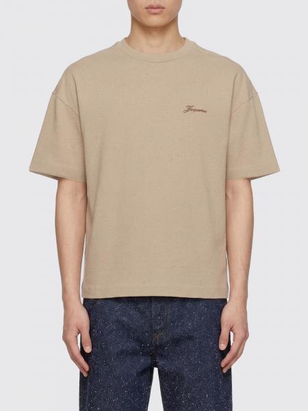Cotton T-shirt with Jacquemus Mini Logo