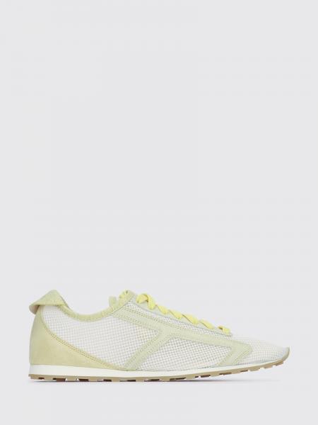Jacquemus Les Tennis Two-Tone Suede and Mesh Sneakers with Embossed Logo