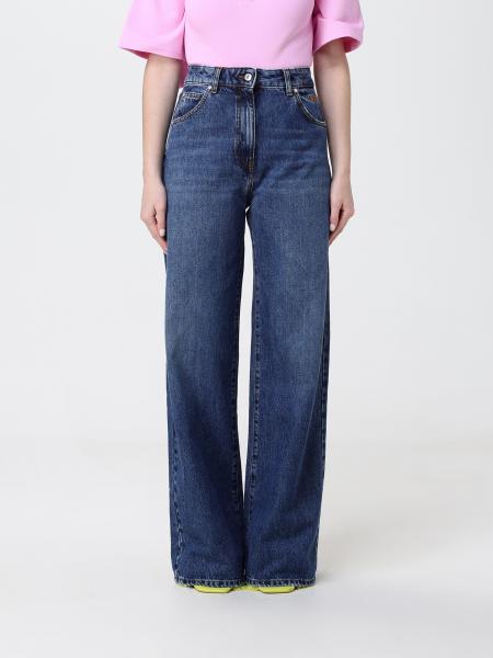 Джинсы MSGM из хлопкового денима