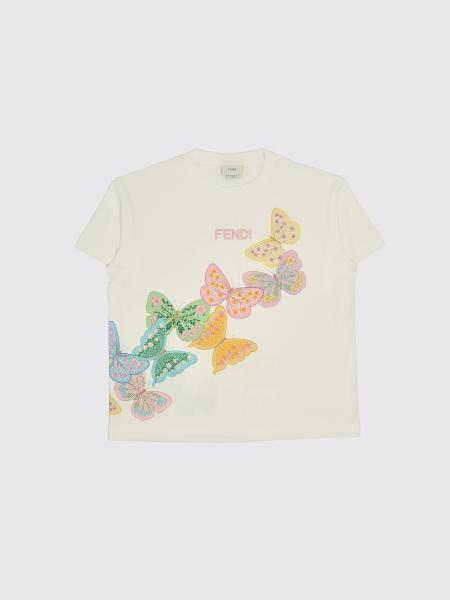 T-shirt kinder Fendi