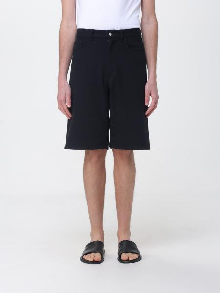 Knee-Length Straight Fit Silk Shorts Auralee