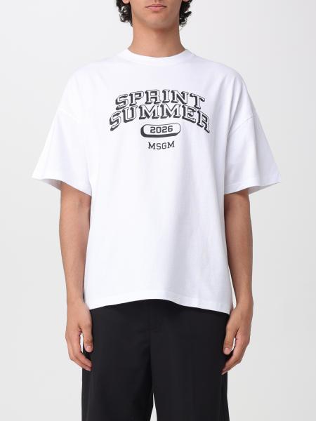 T-shirt men MSGM