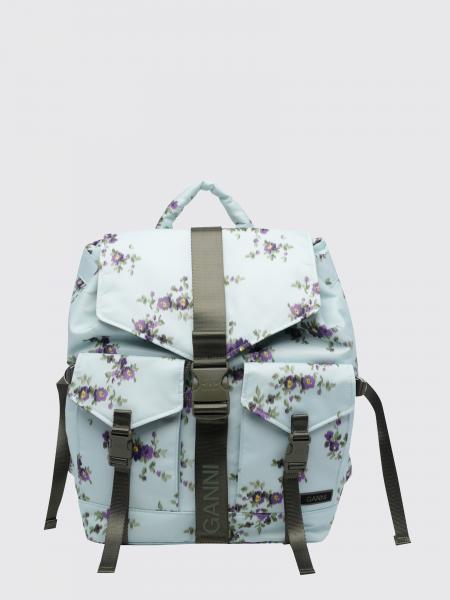 Floral Recycled Technical Fabric Backpack Ganni