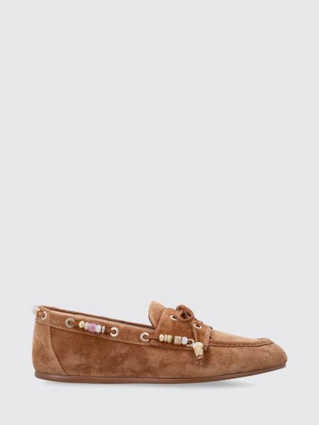 Bootsschuhe aus Wildleder mit Perlen Stuart Weitzman