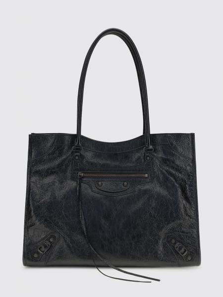 Le City Arena Leather Tote Bag Balenciaga