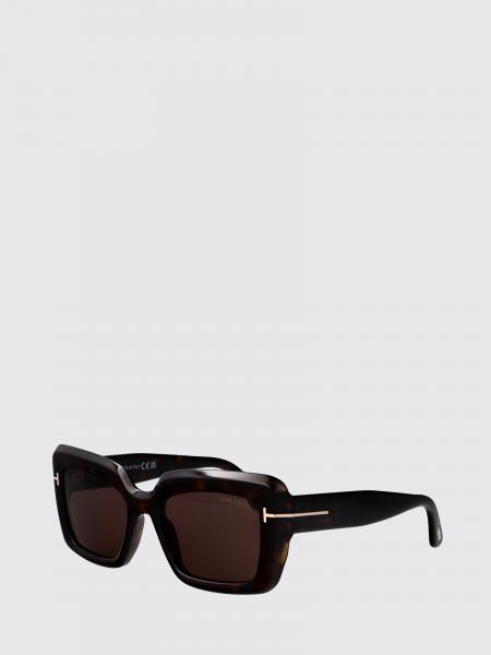 Tom Ford Rectangular Cat-Eye Acetate Sunglasses