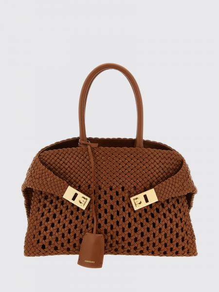 Hug Woven Nappa Bag Ferragamo