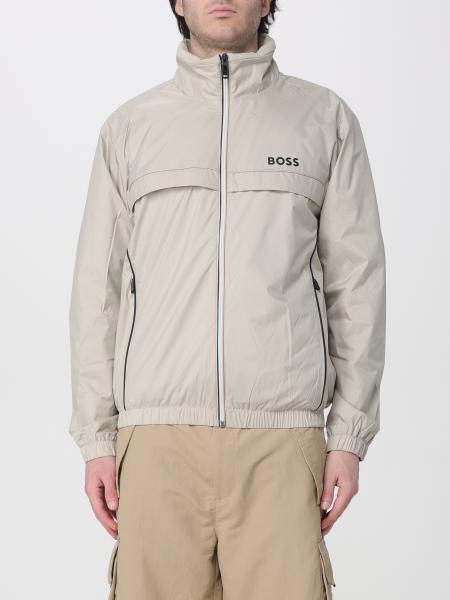 Boss 로고 폴리에스터 재킷