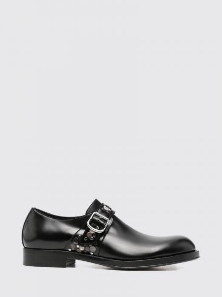 Monk-Strap-Schuhe Dries Van Noten aus gebürstetem Leder mit Nieten